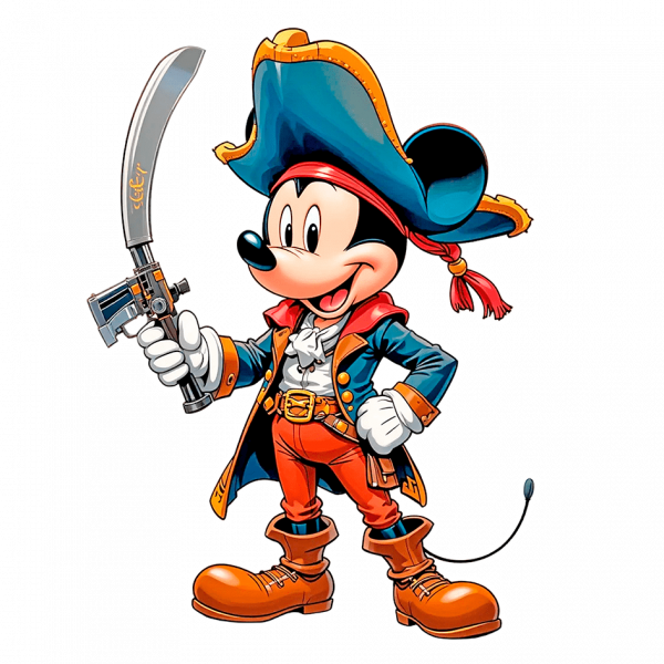 Mickey Mouse Pirata