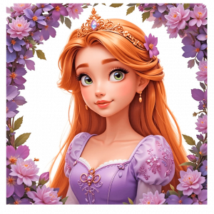 Rapunzel En Flor
