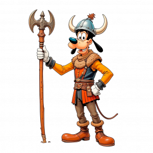 Goofy Vikingo