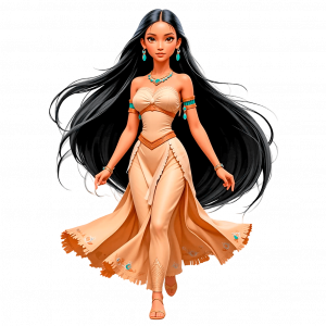 Princesa Pocahonta En Gala