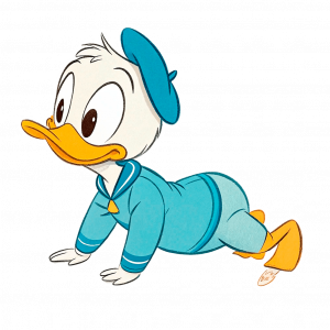 Donald Bebe Disney