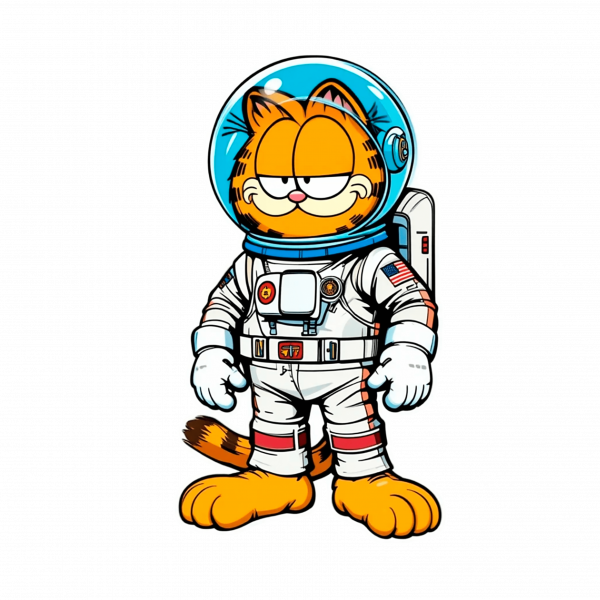 Garfield Cosmonauta