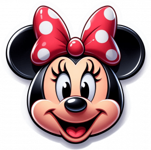 Minnie Mouse Cabeza