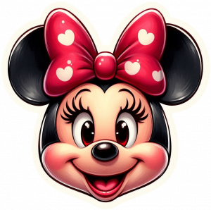 Minnie Mouse Cabeza