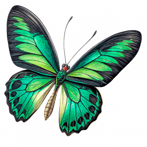 Alas De P Jaro Reina Alexandra Mariposas