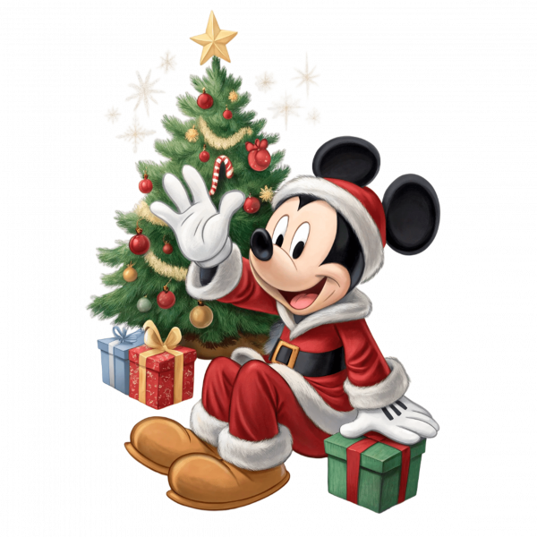 Mickey Mouse Y La Navidad