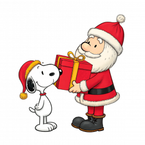 Snoopy Y Santa Claus
