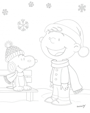 Ref.13477 Charlie Brown y Snoopy en la n