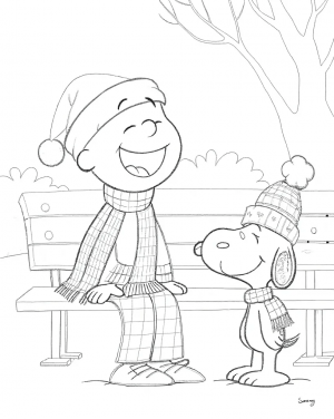 Ref.13480 Charlie Brown y Snoopy en la n