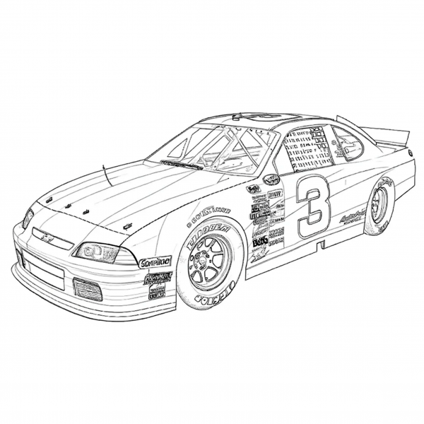 Chevrolet, Monte Carlo,1995Colorear