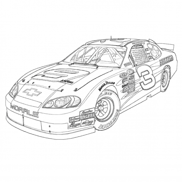 Chevrolet, Monte Carlo,2000Colorear