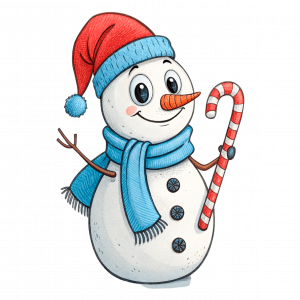 Muñeco De Navidad Feliz