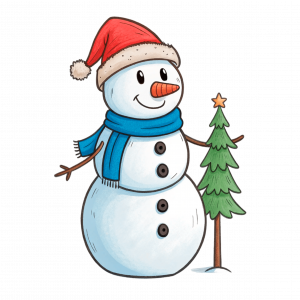 Muñeco De Navidad Feliz