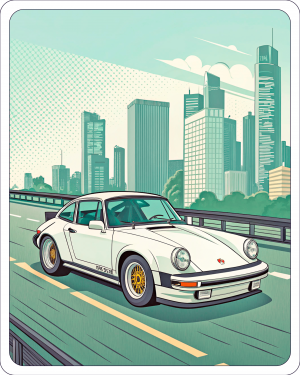 Porsche,911 Turbo (930),1975,blanco