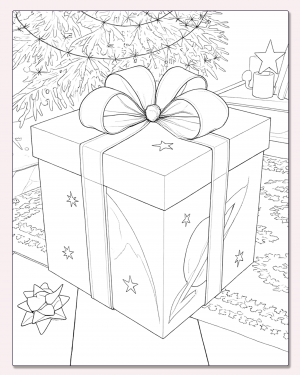 14190 RegalodeNavidadParaC02 -min Regalos De Navidad Para Colorear