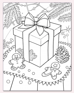 14191 RegalodeNavidadParaC03 -min Regalos De Navidad Para Colorear