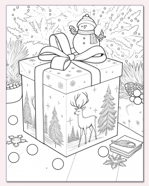 14192 RegalodeNavidadParaC04 -min Regalos De Navidad Para Colorear