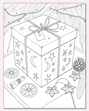 14193 RegalodeNavidadParaC05 -min Regalos De Navidad Para Colorear