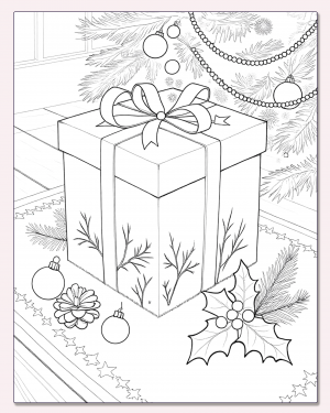 14194 RegalodeNavidadParaC06 -min Regalos De Navidad Para Colorear