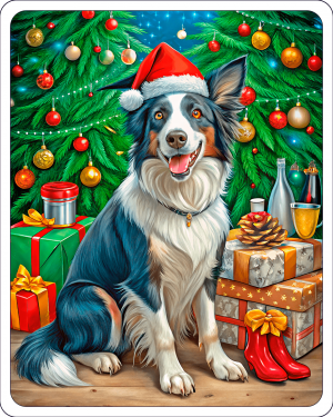 Border Collieen Noche Buena
