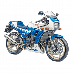 Kawasaki,suzuki,gsx-R750,1986