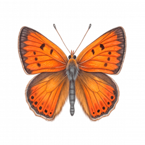 Mariposa Cobre Americana