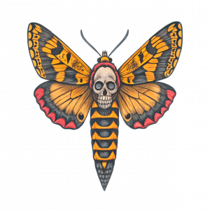 Mariposa Esfinge Calavera