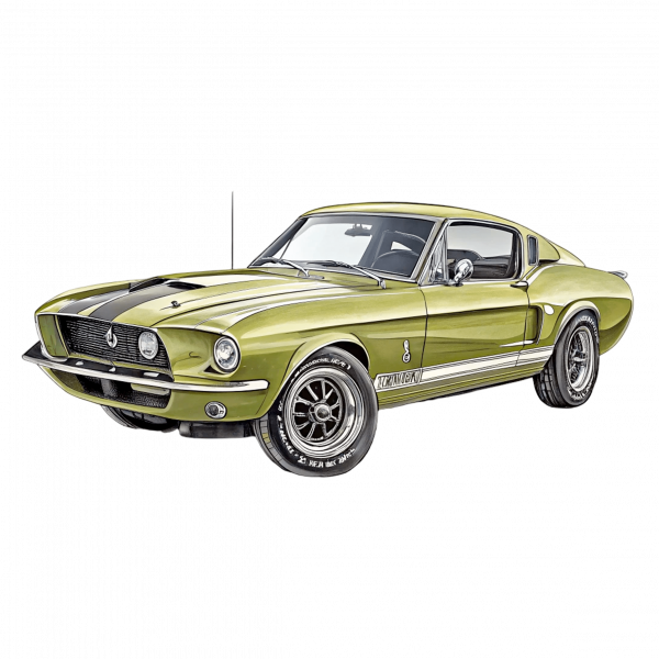 Mustang Shelby Gt 500,fastback,1967-1970