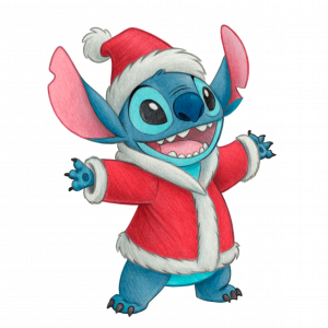 Stitch En Navidad