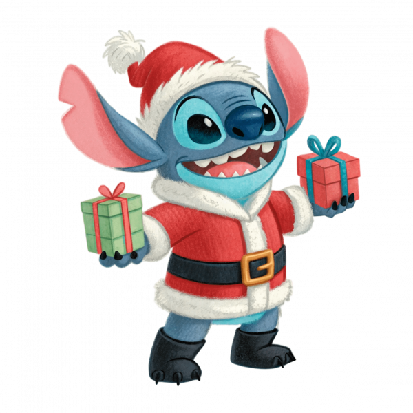 Stitch En Navidad