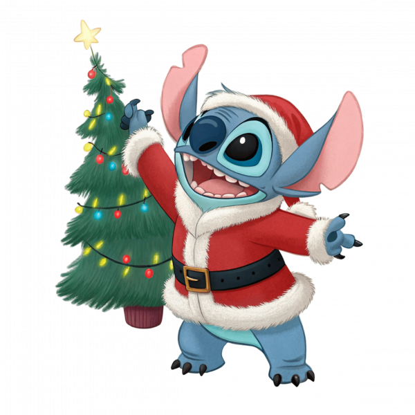 Stitch En Navidad