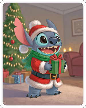 Stitch Y La Navidad