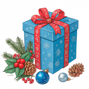 Cajas Hermosas De Regalo De Navidad