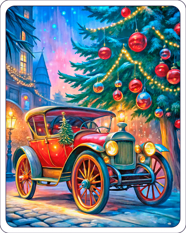 Curved Dash Oldsmobile Navidad