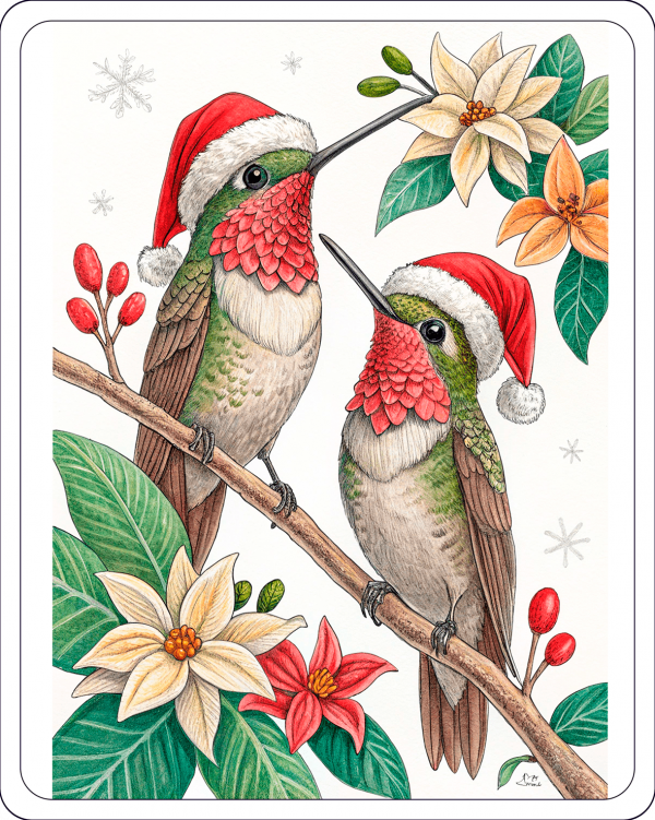 Mellisuga Helenae (Colibrí¡ Zunzuncito) Navidad