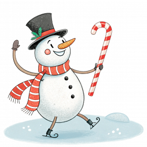 Muñeco De Nieve Y La Navidad