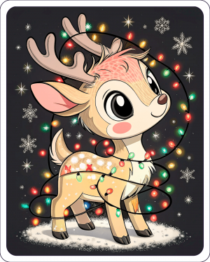 Reno De Navidad Enredado