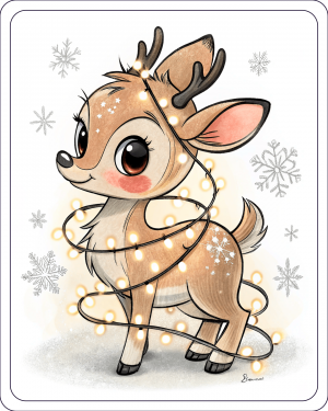 Reno De Navidad Enredado