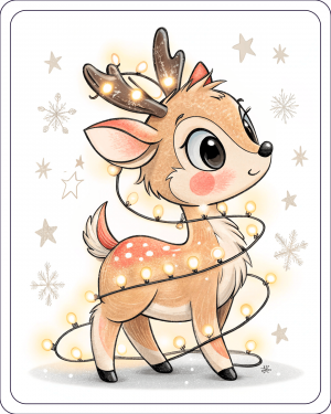 Reno De Navidad Enredado