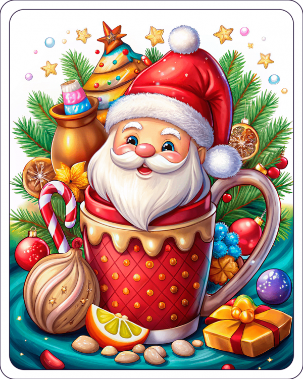 Santa Claus Feliz Navidad