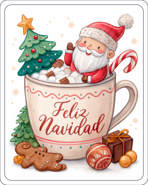 Santa Claus Feliz Navidad