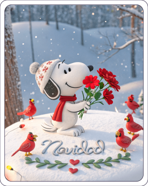 Snoopy Feliz Navidad