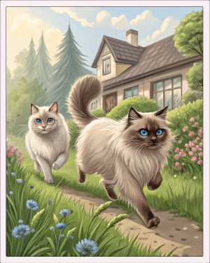 Ragdoll Colorpoint (Variedad Seal Point)