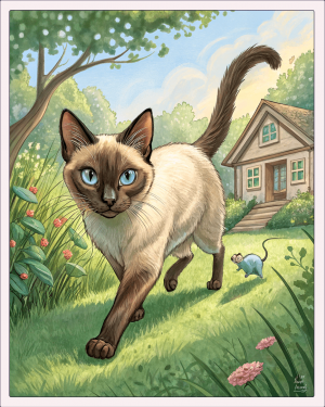 Siamés Colorpoint (Cuerpo Claro Con Extr