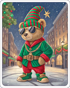 15419 Oso Teddy Gnomo de Navidad (2)-min Oso Teddy Gnomo De Navidad (2)