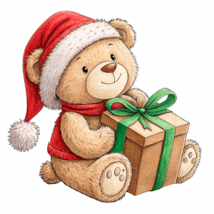 Oso Teddy Y Navidad (6)