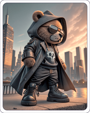 15442 Teddy 'Gótico Urbano' (Estilo Monocromático Oscuro) 01 (3)-min Teddy 'gótico Urbano' (Estilo Monocromático Oscuro