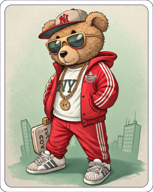 15446 Teddy 'Old School' (Estilo de los 80s)-min Teddy 'old School' (Estilo De Los 80S)