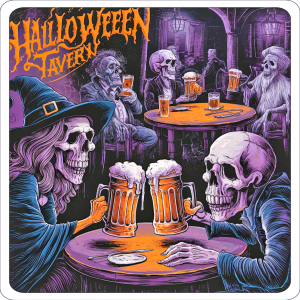 Cantina Halloween, Brujas Y Esqueletos