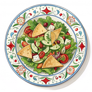 Comida Arabe Fattoush